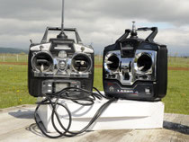 Radiocommandes pour l'écolage