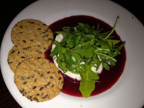 Arugula Salad with Tofu Ricotta