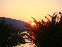 Sonnenaufgang am Wörthersee Juni 2011