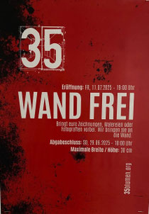Gemeinschaftsausstellung "Wand frei" 