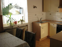 Küche der Ferienwohnung in Bonn
