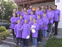 Gruppenfoto mit Fr. Sausgruber