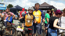 Mike (70km) und Thomas (40km) nach dem Rennen