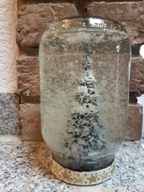 Die Schneekugel. Egal ob gekauft oder selber gemacht.