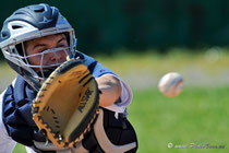 Nella foto Luca Tesselli in IBL2 con Castenaso (foto Bassani)