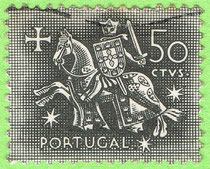 Portugal 1953 Knight on horseback