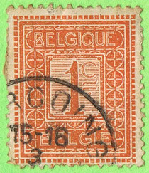 Belgium 1912 - 1 c
