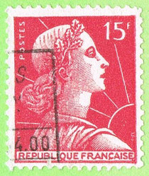 France 1955 -  Marianne