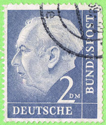 Germany 1954 Theodor Heuss
