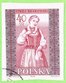 PL - 1960 - strój krakowski