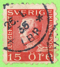 Sweden 1925 - King Gustaf V