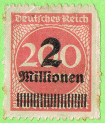 Germany 1923 - hyperinflation
