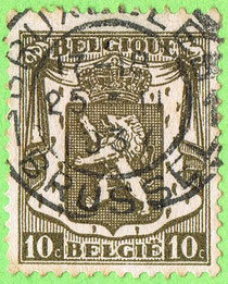 Belgium 1936 - Coat of Arms