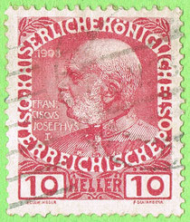 Austria 1908 - Emperor Franz