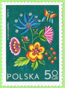 PL - 1974 - kwiaty