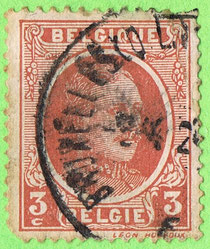 Belgium 1922 King Albert I - type Houyoux