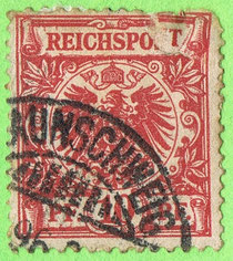 Germany 1892 - Reichspost