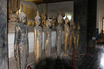 Buddhastatuen im Wat Visounarath, Luang Prabang