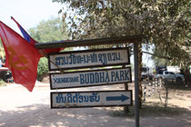 Eingang zum Buddha-Park, Vientiane