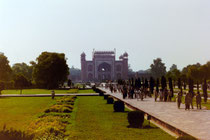 Eingang zum Taj Mahal, Agra