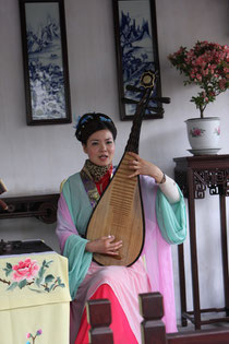 Musik im Garten des Verweilens, Suzhou