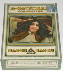 25 Batschari Cigaretten Baden-Baden