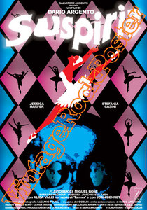 dario argento, suspiria, profondo rosso, suspiria poster, ballet, dance, ballerina, suspiria affiche, horror, thriller, spaghetti horror,spaghetti thriller, italian movie, cult movie, cinema, karte