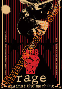 rage against the machine,Tom Morello, Zack de la Rocha, Tim Commerford, Brad Wilk,renegade of funk,rage against the machine poster,concert,che guevara,comunist,pacifist,indie,indipendent,crossover