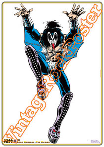 Kiss, Gene Simmons, Paul Stanley, Tommy Thayer,classic rock,heavy metal,kiss concert,kiss poster,Eric singer,starchild,the demon,ace frehley,The spaceman,The catman,The fox,vinnie vincent,the ank warr