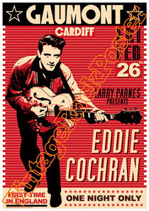 eddie cochran,gaumont,larry parnes,uk,england,cardiff,1960,swing