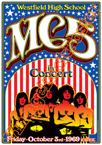 mc5,Wayne Kramer, Fred Smith, Rob Tyner, Michael Davis, Richard Manitoba, Dennis Thompson,detroit,punk,american metal,american punk,mc5 poster,mc5 concert,westfield high school,poster,manifesto,affich