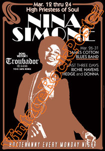 nina simone,black music, woman singer,troubador,blues,jazz,1968,sinnerman,feeling good,i put a spell on you,little girl blue