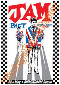 jam,mod,Paul Weller, Bruce Foxton, Rick Buckler, Natascha Wright, Steve Brookes, Axel Breitung,new hearts,english,british pop,british rock,indie,indipendent,modern groove,going underground,jam poster