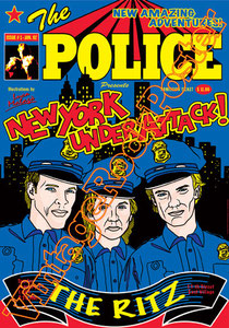 police, Sting, Stewart Copeland, Andy Summers, Henry Padovani,police poster,cramps,palalido,milano,new york, concert, live show,lexington,torino