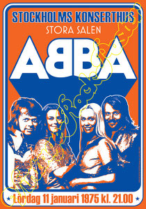 Björn Ulvaeus, Benny Andersson, Agnetha Fältskog,Anni-Frid Lyngstad, abba, London, wembley arena, vintage rock poster, Uk, 1979, dancing queen, abba gold, uk tour 1979,poster,affiche,manifesto