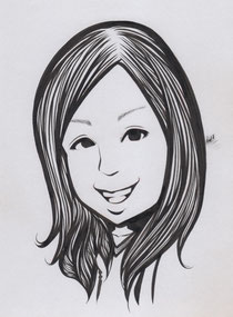 似顔絵 はんこ