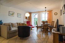 The sunny living room