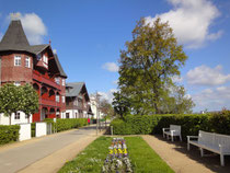 The promenade at the beachfront