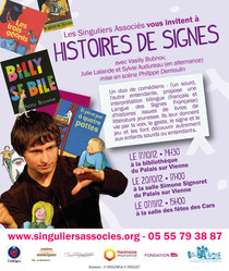 flyer Histoires de Signes