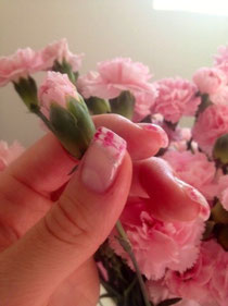 Mother's heart Nail