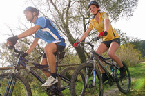 Mountainbiker im Oberpfälzer Wald