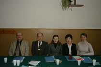 Со студентами во время гос. экзамене в 2006 г.