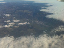 スイス上空