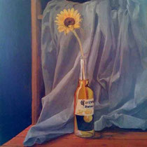 「コロナビール」2010.5 板に油彩