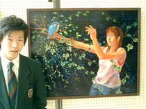 「環境美化」2002.? キャンバスに油彩