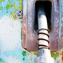 Even old, rusty things catch my eye. ©2010 Mark Lilley