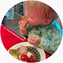 Optimales Lätzchen für Kind