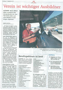 Lehrstellenangebot Neues Altdorf