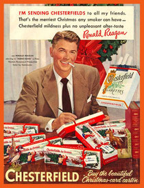 Ronald Reagan acteur - Publicité