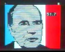 Image minitel de Mitterrand